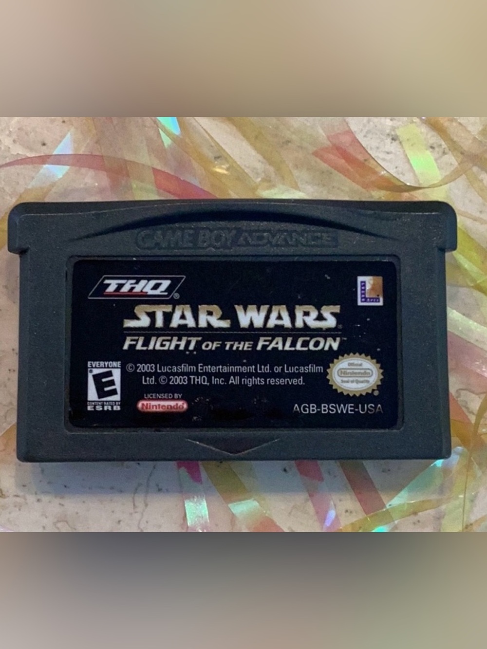 Star Wars Flight Of The Falcon Gameboy Advance Game Nintendo Game Boy Authentic